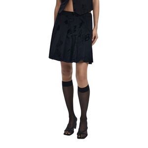 Desigual Black Polyester Mini Women's Skirt